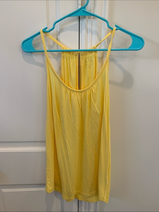 Lilly Pulitzer Tops - Lilly Pulitzer Yellow Spaghetti Strap Camisole Tank Top in XS